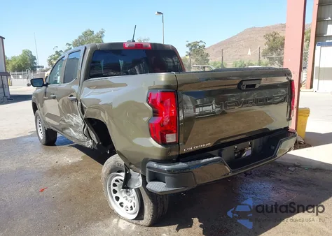 2024 Chevrolet Colorado 2Wd Wt z USA, uszkodzony, nr VIN 1GCGSBECXR1134559